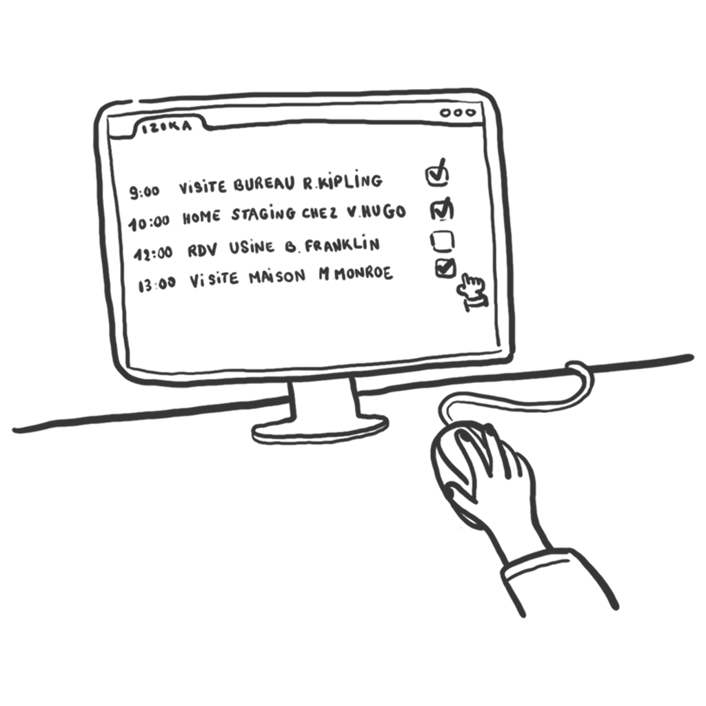 Izika pour les agents immobiliers